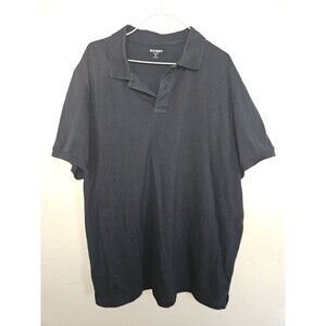Old Navy Men's Short Sleeve Polo Shirt, Navy, Classic Fit, XXL